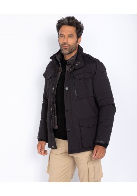 Στρατιωτικό μπουφάν με πολλές τσέπες