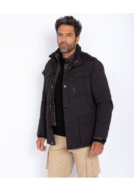Στρατιωτικό μπουφάν με πολλές τσέπες