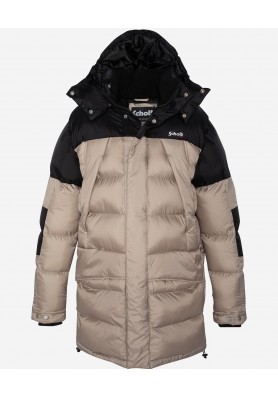 Μακρύ φουσκωτό παλτό