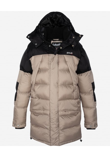 Μακρύ φουσκωτό παλτό