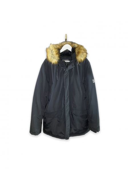 Μπουφάν Πάρκα EDWARD JEANS Μαύρο