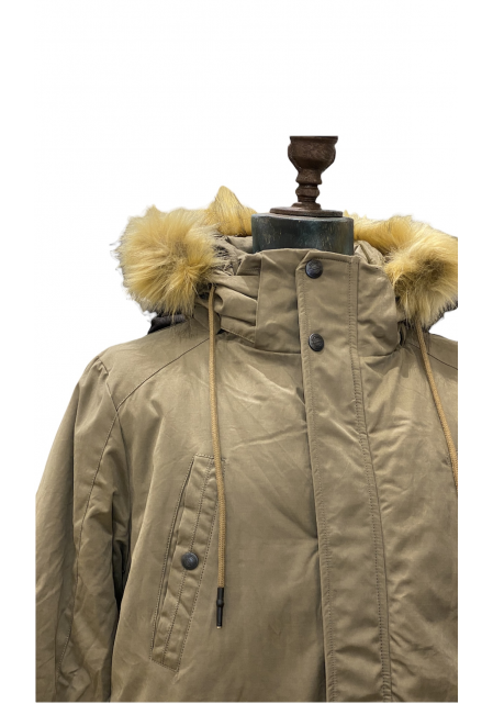 Μπουφάν Πάρκα EDWARD JEANS Καφέ