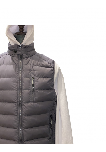 Αμάνικο Μπουφάν Πουπουλένιο EDWARD JEANS Γκρι