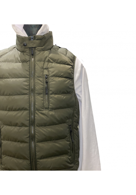 Αμάνικο Μπουφάν Πουπουλένιο EDWARD JEANS Λαδί