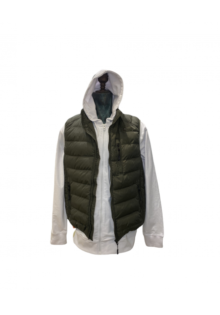 Αμάνικο Μπουφάν Πουπουλένιο EDWARD JEANS Λαδί