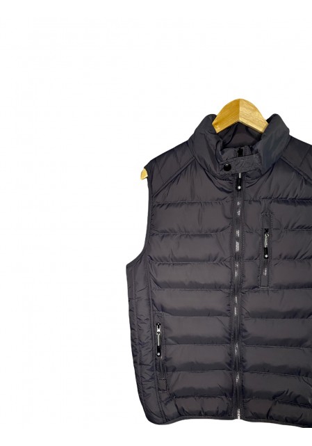 Αμάνικο Μπουφάν Πουπουλένιο EDWARD JEANS Μαύρο