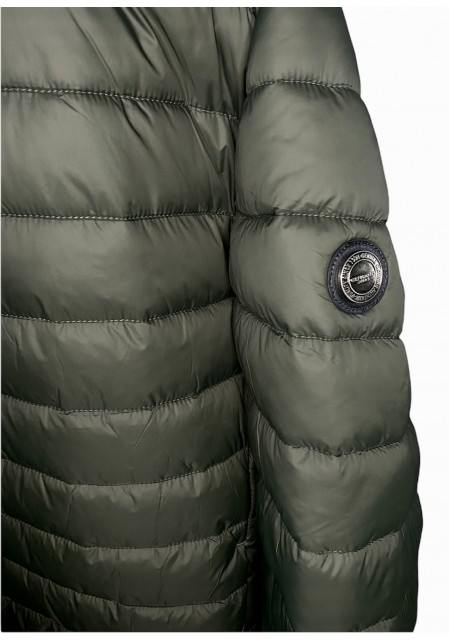 Μπουφάν Πουπουλένιο EDWARD JEANS Λαδί