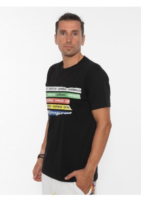 Μπλουζάκι Κοντομάνικο G2Firenze ΜΑΥΡΟ