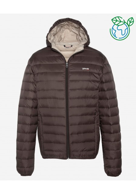 Ελαφρύ πουπουλένιο μπουφάν φιλικό προς το περιβάλλον